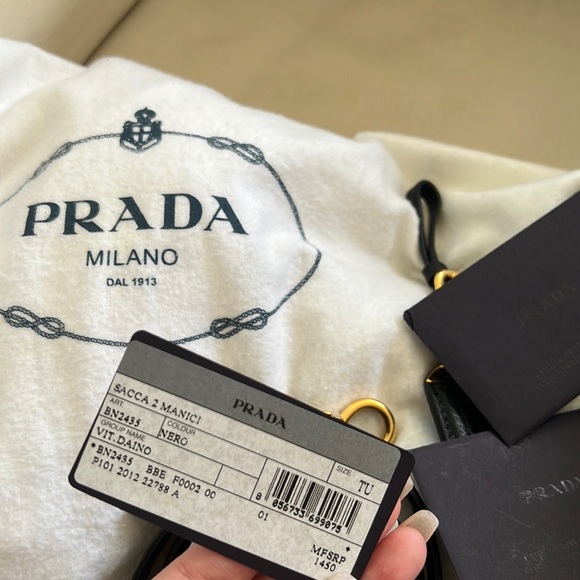 Soft Calf leather PRADA purse and shoe set 37 - Picture 7 of 14